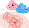 Christmas Slime Kit 9 Pack - Peach Cake Cady etc. Slime Charms